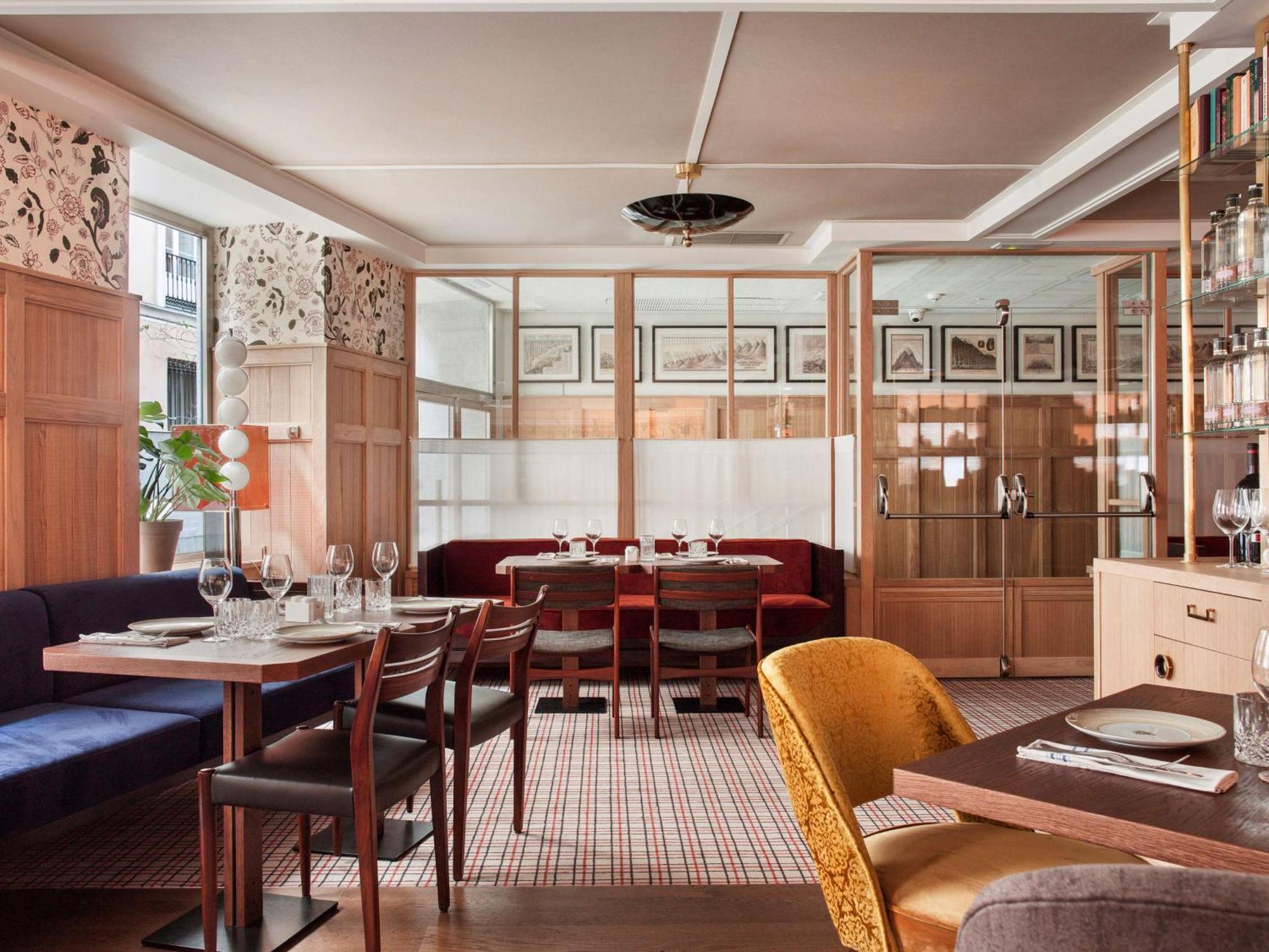 Nh Collection Madrid Suecia Hotel Bagian luar foto Interior of the restaurant